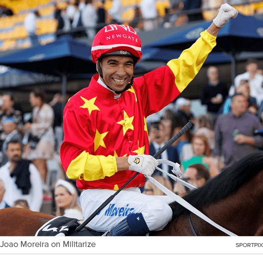 Joao Moreira on Militarize sportpi