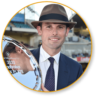 James Cummings after Anamoe won the Ladbrokes Cox Plate at Moonee Valley Racecourse on October 22, 2022 in Moonee Ponds, Australia. (Photo by Reg Ryan/Racing Photos via Getty Images)