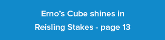 Erno’s Cube shines in Reisling Stakes page 1