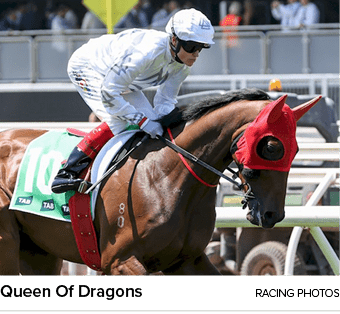 Queen Of Dragons racing photo