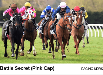 Battle Secret (Pink Cap) racing new