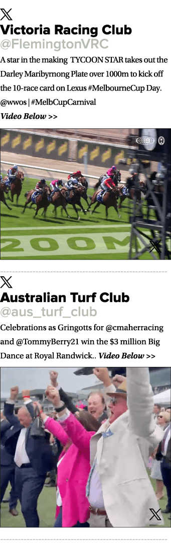 ￼ Victoria Racing Club @FlemingtonVRC A star in the making TYCOON STAR takes out the Darley Maribyrnong Plate over 10...