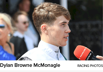 Dylan Browne McMonagle racing photo