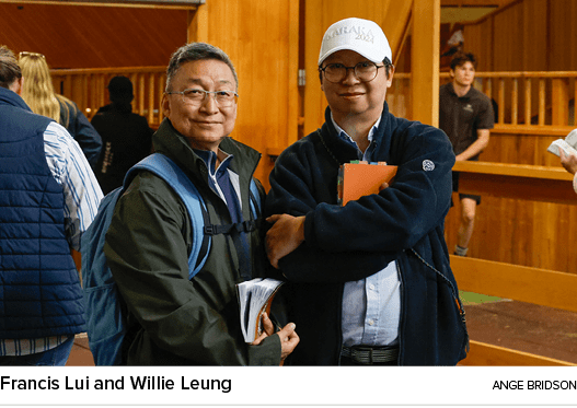 Francis Lui and Willie Leung Ange Bridso