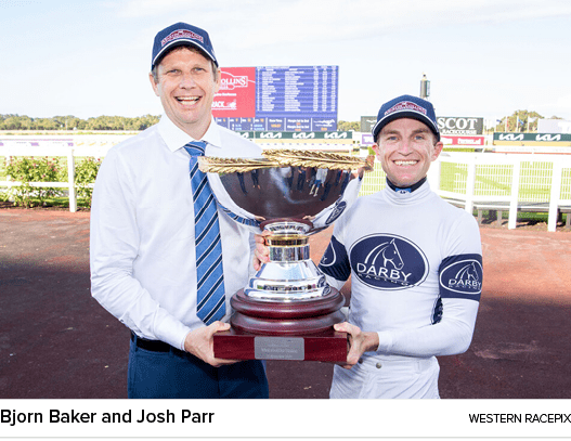 Bjorn Baker and Josh Parr western racepi