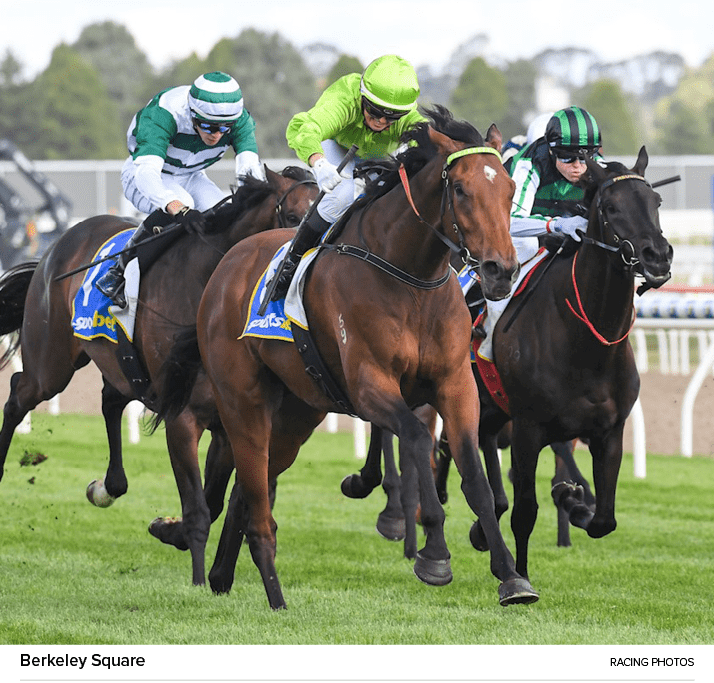 Berkeley Square racing photo