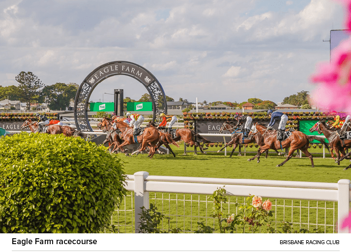 Eagle Farm racecourse Brisbane Racing Clu