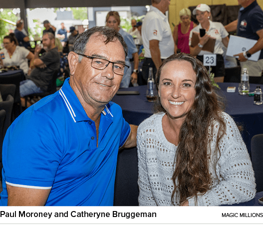 Paul Moroney and Catheryne Bruggeman Magic Million